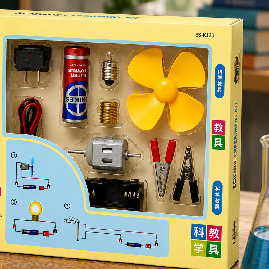 Educational DIY Circuit Conductor Science Experiment Kit - Hands-On Learning Tool For Exploring Electronics And Electrical Engineering Concepts (Random Color)