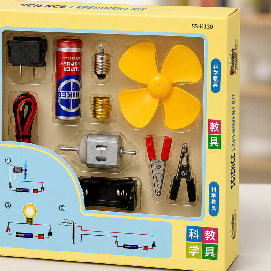 Educational DIY Circuit Conductor Science Experiment Kit - Hands-On Learning Tool For Exploring Electronics And Electrical Engineering Concepts (Random Color)